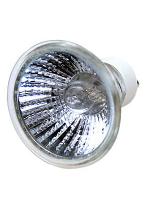 SV-44823, Лампа галоген. с защит. стеклом,алюм., GU10, 51мм 35Вт 220В