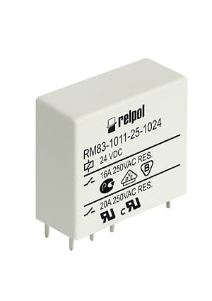 RM83-3021-25-1060, Реле 60VDC 1 Form A 250VAC/16А
