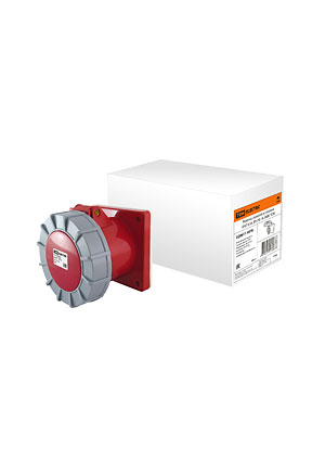 SQ0611-0010, Розетка скрытой установки IP67 63А 3Р+РЕ+N 380В