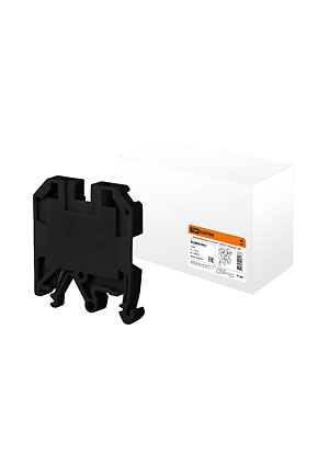 SQ0803-0401, Зажим наборный ЗНИ-4мм2 (JXB35А) черный