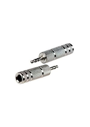 2-106, переход 3.5мм "шт" стерео - 6.35мм "гн" стерео металл