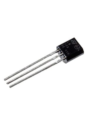 LM135Z, TO-92, Датчик температуры Вых. по напряжению, +10мВ/ K, +1 C, -55 С...+150 C