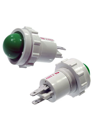 СКЛ12-Л-2-220, Лампа полупроводниковая коммутаторная (зеленая) 220В