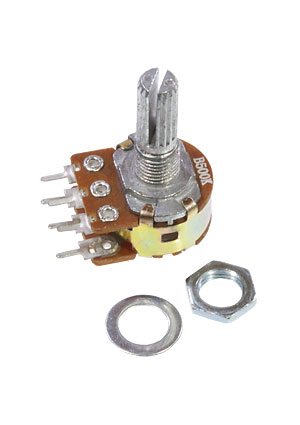 16K2 KC 2*10k, вал с насечкой