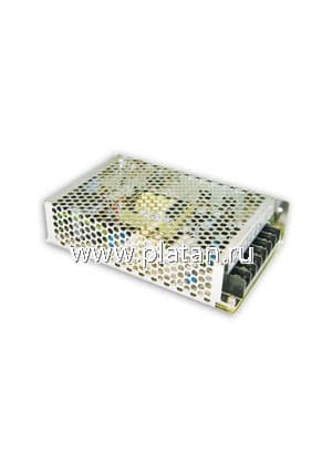 NES-150-48, AС-DC,в кожухе 150Вт, выход 48В/3.3A, рег. вых, 199*98*38