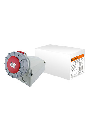 SQ0611-0013, Розетка наружной установки IP67 63А 3Р+РЕ 380В