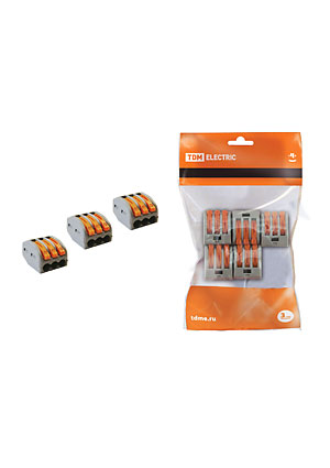 SQ0527-0012, Соединительная клемма СК-413 (2,5мм2) (5 шт/упак)