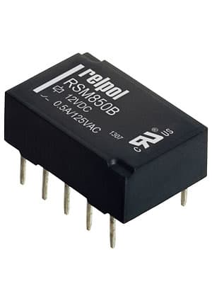 RSM850B-6112-85-1024, Реле 24VDC 2 Form C 125VAC/2А