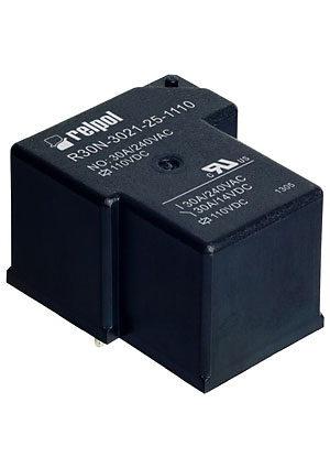 R30N-3021-85-1005, Реле 5VDC 1 Form A 240VAC/30А