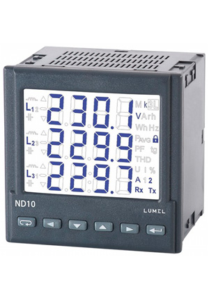 ND10 22000E1, 3-phase network meter, LCD