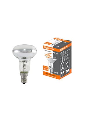 SQ0332-0027, Лампа накаливания зеркальная R50-40 Вт-230 В-Е14