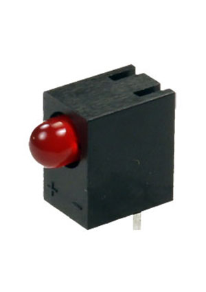 L-710A8CB/1ID, светодиод красный d=3мм 25мКд