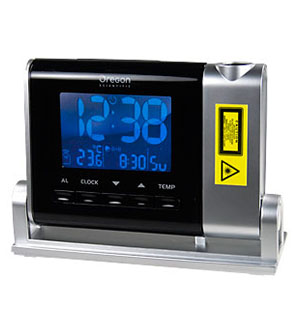 RMR329 P, Проекционные часы-будильник с функцией проециров. времени