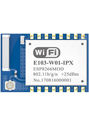 E103-W01-IPX, Модуль Wifi ESP8266 2,4 ГГц 100 мВт приемопередатчик ESP8266EX 100 м IPX передатчик ин