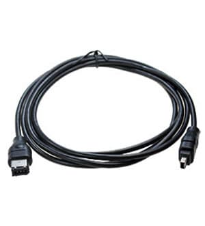 XYC093 1.8 M  BLACK, Кабель IEEE 1394 "fire wire" 4pin/6pin 1.8м