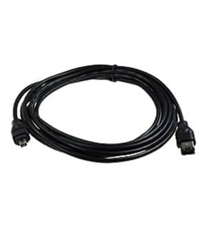 XYC093 3 M  BLACK, Кабель IEEE 1394 "fire wire" 4pin/6pin 3м