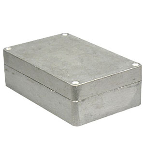 G107 металлич., Корпус из алюминиевого сплава некрашеный