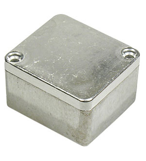 G101 металлич., Герметичный корпус из алюминиевого сплава. Некрашеный