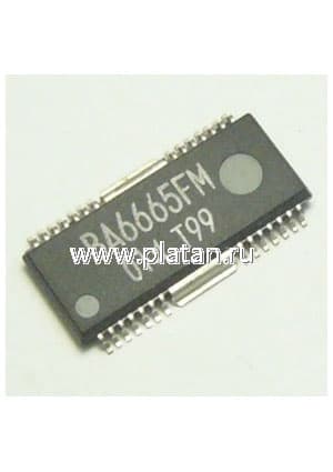 BA6664FM, Драйвер электродвигателя привода CD/ DVD