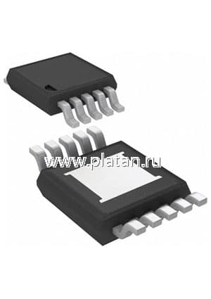 LM3404HVMR/NOPB, Светодиодный драйвер для мощных светодиодов, источник тока 1.2А, [SOP-8]