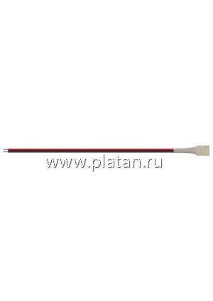 NLSC-10mm-W-PC-IP20 (71486), Коннектор для (светод.лента + адаптер)  (1шт)