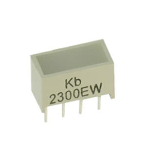 KB-2300EW, светодиодная полоса красный 10x5мм 40мКд