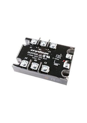 D53TP50D, IP00  530VAC  50A  3 Phase SSR  ZC