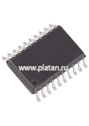 MM74HCT245WM, 8-разрядный двунаправленный приемопередатчик с тремя состояниями на выходе [SO-20W]