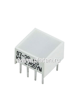 KB-2755YW, Light bar/yellow 588nm/white diffused/10-50mcd