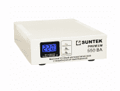 Стабилизатор напряжения электромеханического типа SUNTEK 550 ВА: Premium 120-285В