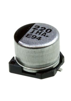 EEEHA0J221WP, ЧИП электролит.конд.  220мкф   6.3В 105гр, 6.3x5.4(D