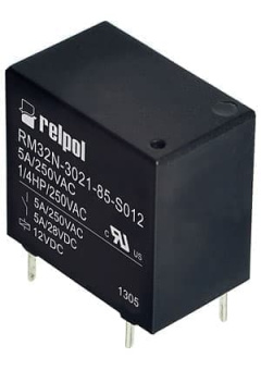 RM32N-3021-85-1009, Реле 9VDC 1 Form A 250VAC/5А