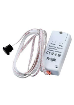 SEN30, датчик движения руки 230V 500W, 5-8сm, 30 , белый, кабель 1,5м