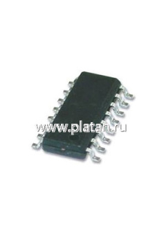 HIP4082IBZT, Полумостовой драйвер, 80В, 1.25А пик [SO-16]