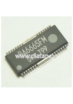 BA6664FM, Драйвер электродвигателя привода CD/ DVD