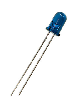 L-53F3BT, Infrared Emitter 940nm Circular Top Mount 2-Pin T-1 3/4