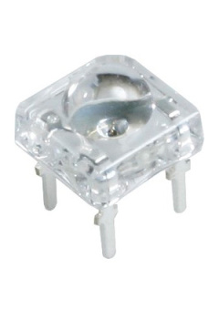 BL-FL7653UGC, Светодиод "Пиранья" зеленый 30/90" 550мКд 574нМ (Ultra Green)