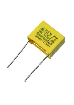 0.15UF 280VAC 10 (18x7.5x14) PITCH:15 CLASS X2-MKP, Class X2 0.15мкф х 280в ±10% полипропилен.помехоподавл.MKP серия