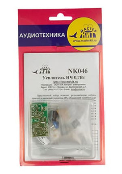 NK046, Усилитель НЧ 0,7 Вт (LM 386)