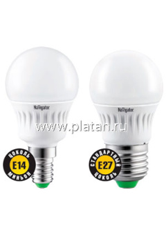 NLL-G45-7-230-4K-E27 (94 469), Лампа светодиодная "шар" 7Вт,220В (дневной)