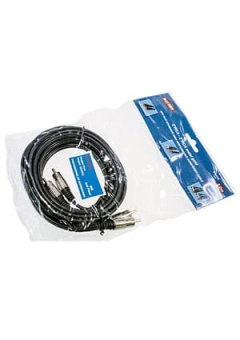 3-0316-5.0, Шнур A/V 2-2 RCA мetal-gold, d=4*8 мм, 5.0 м