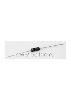ECAP AXIAL (К50-29), 1 мкФ, 100 В, 85C, Конденсатор электролитический алюминиевый аксиальный
