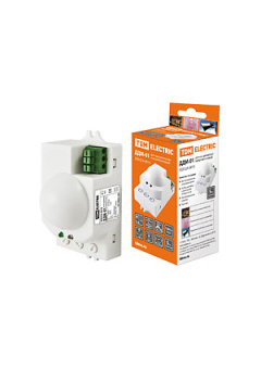 SQ0324-0015, ДДМ-01 5,8ГГц 1200Вт, 10-720с, 1-8м, 3+Лк, 120(сбоку)+360(сверху)гр IP20,