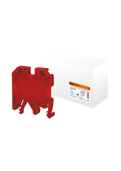 SQ0803-0301, Зажим наборный ЗНИ-4мм2 (JXB35А) красный