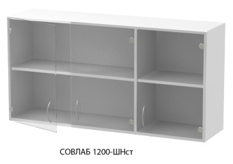 Шкаф навесной Совлаб-1500 ШН-01: 1500х320х690 мм, с 1-й дверью
