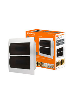 SQ0902-0006, Бокс ЩРВ-П-24модуля встраиваемый пластик IP41