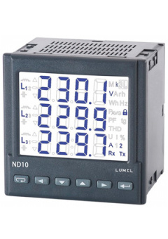 ND10 22000E1, 3-phase network meter, LCD
