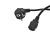 Шнур питания с заземлением IEC 60320 C13/Schuko, 10 А / 250 В (3 × 1,0), длина 3 м