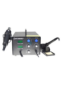 LUKEY-852D+, Станция паяльная термовоздушная + паяльник