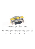 DB9M-DB9M, Переходник короткий